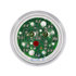 38363 by UNITED PACIFIC - Clearance/Marker Light - Red LED/Clear Lens, 2", 9 LED