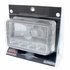 31365 by UNITED PACIFIC - Crystal Lens, 5 High Power LED Headlight - RH/LH, 4 x 6", Rectangle, Chrome Housing, High/Low Beam
