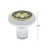 22961 by UNITED PACIFIC - Air Brake Valve Control Knob - Deluxe Military Medallion Air Valve Knobs - Army