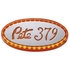 38893 by UNITED PACIFIC - Emblem Light - 32 LED Large Light, Amber LED/Amber Lens, for Peterbilt