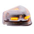 39437 by UNITED PACIFIC - Turn Signal Light - 37 LED, with Chrome Base, Amber LED/Clear Lens, for Peterbilt