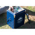 99118 by UNITED PACIFIC - Cooler Box - Metal, 1940's-1950's Retro Style, with Blue Steel Exterior & Chrome Handle