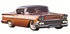 CPL5801A by UNITED PACIFIC - Parking Light - 39 LED, Amber Lens, for 1958 Chevy Impala