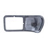 31983 by UNITED PACIFIC - Light Bezel - Gray, Plastic, Passenger Side, with Parking Light, for 2000-2015 Ford F-650/F-750