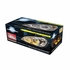 31187 by UNITED PACIFIC - Projection Headlight Assembly - LH, Chrome Housing, High/Low Beam, H7/H1/3157 Bulb, with Dual Mode LED Light Bar