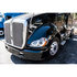 31454 by UNITED PACIFIC - Projection Headlight Assembly - LH, Chrome Housing, High/Low Beam, H7 Quartz/H1 Quartz Bulb, with Signal Light, LED Position Light and LED Side Marker