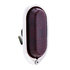 C4052 by UNITED PACIFIC - Tail Light - With Black Housing & Stainless Steel Rim, Red Lens, for 1940 Chevy Passenger Car