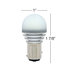 36471 by UNITED PACIFIC - Multi-Purpose Light Bulb - High Power 1157 LED Bulb, White