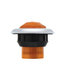 36869 by UNITED PACIFIC - Mini Clearance/Marker Light, Amber LED/Amber Lens, Dual Function, 3 LED