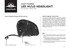 35798 by UNITED PACIFIC - Headlight Assembly - LH, LED, Black Housing, High/Low Beam, with LED Signal Light