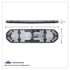 36669 by UNITED PACIFIC - Multi-Purpose Warning Light - 12 LED 49" High Power LED Warning Light Bar