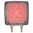 38758 by UNITED PACIFIC - Turn Signal Light - Double Face, LH, 52 LED Double Stud, Amber & Red LED/Clear Lens