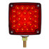 38750 by UNITED PACIFIC - Turn Signal Light - Double Face, LH, 52 LED Single Stud, Amber & Red LED/Amber & Red Lens