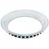 A6140 by UNITED PACIFIC - Wheel Trim Ring - 15" x 3" Stainless Steel, Snap-On, Polished, for 1967-1987 Chevy Rallye Wheel