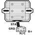 230-58069 by J&N - Regulator, Electronic & Rectifier 12V