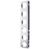 30029 by UNITED PACIFIC - Light Bar Bracket - Stainless Steel, 12 LED Cutout, with 2" Incandescent Flat Lights & Stainless Steel Bezel, for Peterbilt