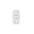 United Pacific A7033 Door Lock Kit Dovetail - Door, Chrome Plated, for 1928-1931 Ford Model A