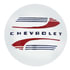 United Pacific C4148F Axle Hub Cap Axle Hub Cap - Chevrolet Script, for 1941-1948 Chevy Car and Truck