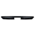 110733 by UNITED PACIFIC - Bumper -  Black EDP, Rear, Coated Finish, License Plate Recess, with Mounting Holes, for 1967-1972 Chevy & GMC Fleetside Truck