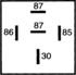 933791081 by HELLA - Wiring Relay