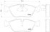 355007721 by HELLA - Disc Brake Pad Set