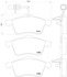 355008931 by HELLA - Disc Brake Pad Set