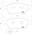 355009211 by HELLA - Disc Brake Pad Set