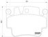 355009281 by HELLA - Disc Brake Pad Set