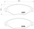 355009411 by HELLA - Disc Brake Pad Set