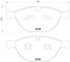 355012521 by HELLA - Disc Brake Pad Set