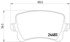 355013331 by HELLA - Disc Brake Pad Set