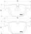 355013941 by HELLA - Disc Brake Pad Set