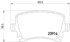 355010601 by HELLA - Disc Brake Pad Set