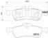 355011351 by HELLA - Disc Brake Pad Set