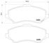 355014321 by HELLA - Disc Brake Pad Set