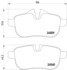 355014621 by HELLA - Disc Brake Pad Set