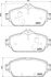 355021541 by HELLA - Disc Brake Pad Set