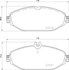 355021921 by HELLA - Disc Brake Pad Set