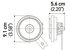 002768821 by HELLA USA - Horn Kit BX Black Disc 92MM 24V Universal