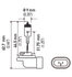 H71071222 by HELLA - HELLA 881 Design Series Halogen Light Bulb, Twin Pack