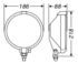 004700771 by HELLA - Rallye 1000 Black Magic Halogen Driving Lamp Kit H2 12V 55W