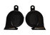 011225851 by HELLA USA - Horn Kit BX Black Trumpet 12V VW