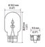 194 by HELLA - HELLA 194 Standard Series Incandescent Miniature Light Bulb, 10 pcs