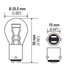 1176 by HELLA - HELLA 1176 Standard Series Incandescent Miniature Light Bulb, 10 pcs
