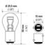 2057 by HELLA - HELLA 2057 Standard Series Incandescent Miniature Light Bulb, 10 pcs
