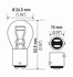 7225TB by HELLA - HELLA 7225TB Standard Series Incandescent Miniature Light Bulb, Twin Pack