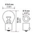 7507C by HELLA - HELLA 7507C Standard Series Incandescent Miniature Light Bulb, 10 pcs