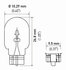 2821TB by HELLA - HELLA 2821TB Standard Series Incandescent Miniature Light Bulb, Twin Pack