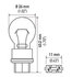 3057 by HELLA - HELLA 3057 Standard Series Incandescent Miniature Light Bulb, 10 pcs
