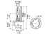 178560811 by HELLA - BULB D2S P32d-2 4300 K 85V 35W